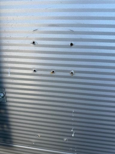 Lamborghini: Before cladding with holes