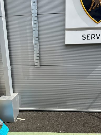 Lamborghini: After finished cladding respray