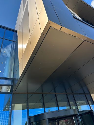 Nottingham University: after completed panel respray